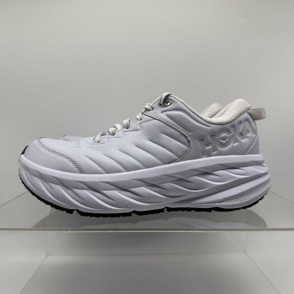Hoka One One Bondi SR White Slip Resistant 1110521 WHT Women’s Size 9.5